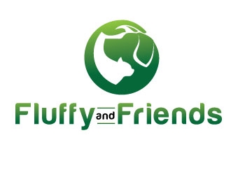 Fluffy and Friends logo design by logoguy