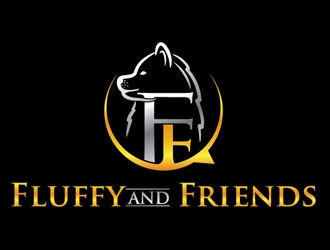 Fluffy and Friends logo design by logoguy