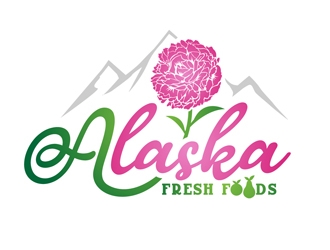 Alaska Fresh Foods logo design by DreamLogoDesign