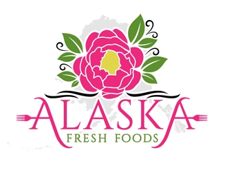 Alaska Fresh Foods logo design by DreamLogoDesign