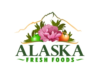 Alaska Fresh Foods logo design by DreamLogoDesign