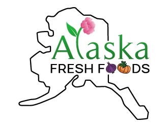 Alaska Fresh Foods logo design by MonkDesign
