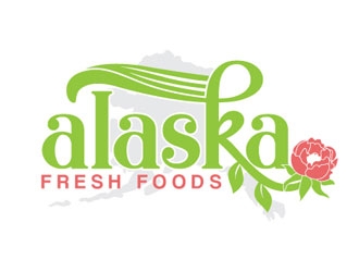 Alaska Fresh Foods logo design by logoguy