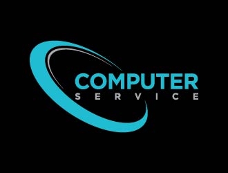 Computer Service logo design by maserik