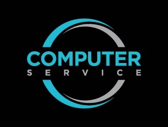 Computer Service logo design by maserik