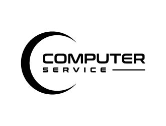 Computer Service logo design by maserik