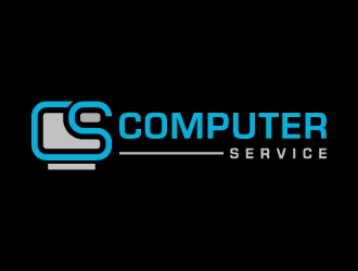 Computer Service logo design by BrainStorming