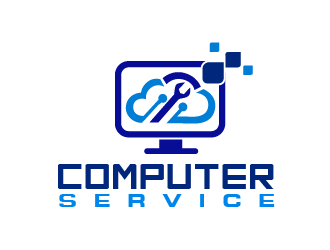 Computer Service logo design by THOR_