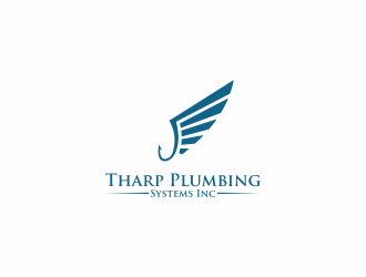 Tharp Plumbing Systems Inc logo design by hopee