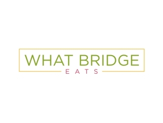 What Bridge Eats logo design by GemahRipah