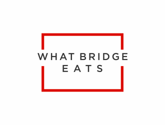 What Bridge Eats logo design by violin
