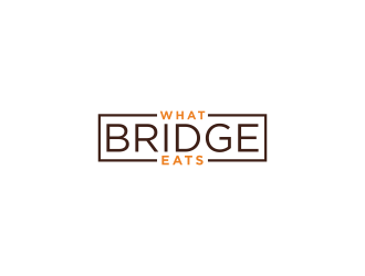 What Bridge Eats logo design by IrvanB