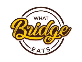 What Bridge Eats logo design by IrvanB