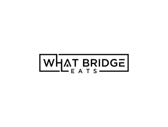 What Bridge Eats logo design by oke2angconcept