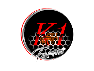 K1 Farms logo design by savana