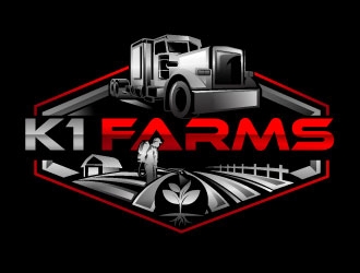 K1 Farms logo design by Suvendu