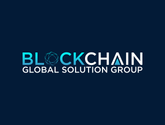blockchain global solution group logo design by Editor