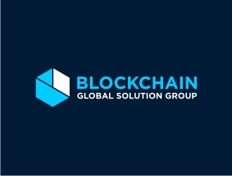 blockchain global solution group logo design by GemahRipah