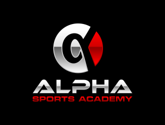 Alpha Sports Academy  logo design by hidro