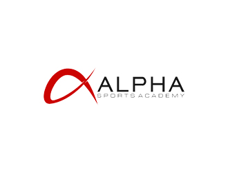 Alpha Sports Academy  logo design by zeta