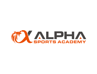 Alpha Sports Academy  logo design by Greenlight