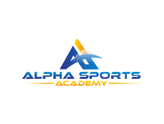 Alpha Sports Academy  logo design by sikas