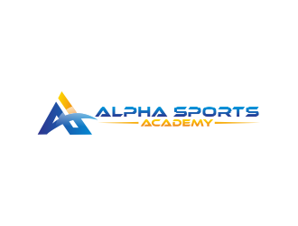 Alpha Sports Academy  logo design by sikas