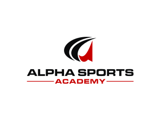 Alpha Sports Academy  logo design by mbamboex