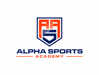 Alpha Sports Academy  logo design by ammad