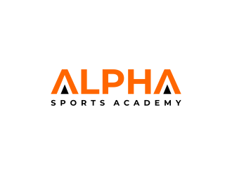 Alpha Sports Academy  logo design by haidar