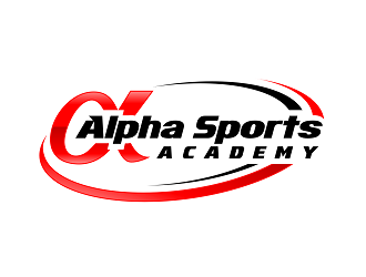 Alpha Sports Academy  logo design by haze