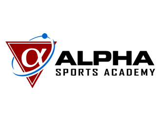 Alpha Sports Academy  logo design by Coolwanz