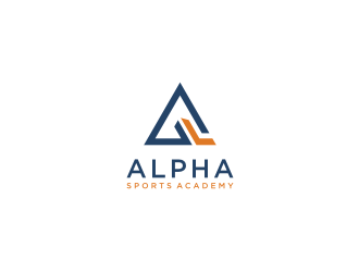 Alpha Sports Academy  logo design by EkoBooM