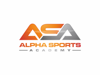 Alpha Sports Academy  logo design by Pulungan