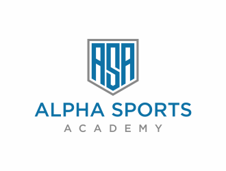 Alpha Sports Academy  logo design by Pulungan