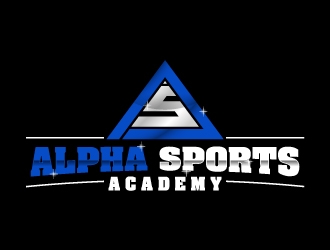 Alpha Sports Academy  logo design by JJlcool