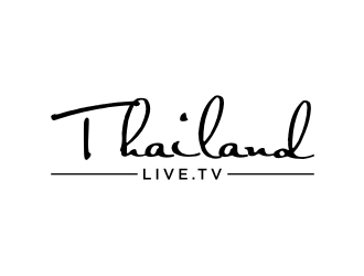 ThailandLive.tv logo design by nurul_rizkon