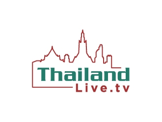 ThailandLive.tv logo design by sakarep