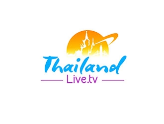 ThailandLive.tv logo design by suko_creative