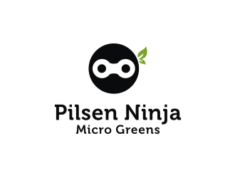 Pilsen Ninja Micro Greens logo design by mbamboex