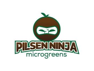 Pilsen Ninja Micro Greens logo design by yans