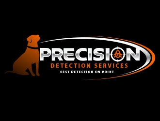 Precision Detection Services logo design by Vincent Leoncito