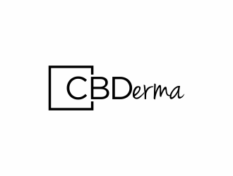 CBDerma  logo design by santrie