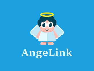 AngeLink  logo design by Razzi