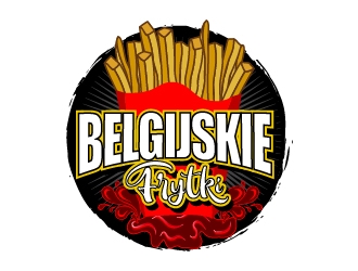 Belgijskie Frytki logo design by mmyousuf