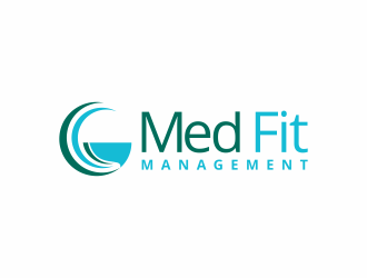 Med Fit Management logo design by ammad