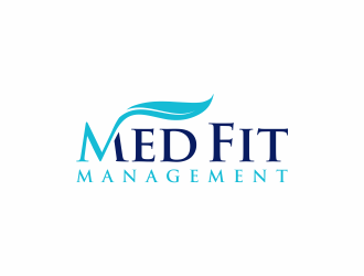 Med Fit Management logo design by ammad