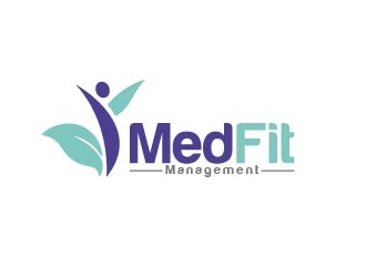 Med Fit Management logo design by shravya
