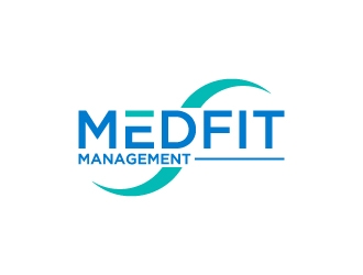 Med Fit Management logo design by wongndeso