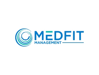 Med Fit Management logo design by wongndeso